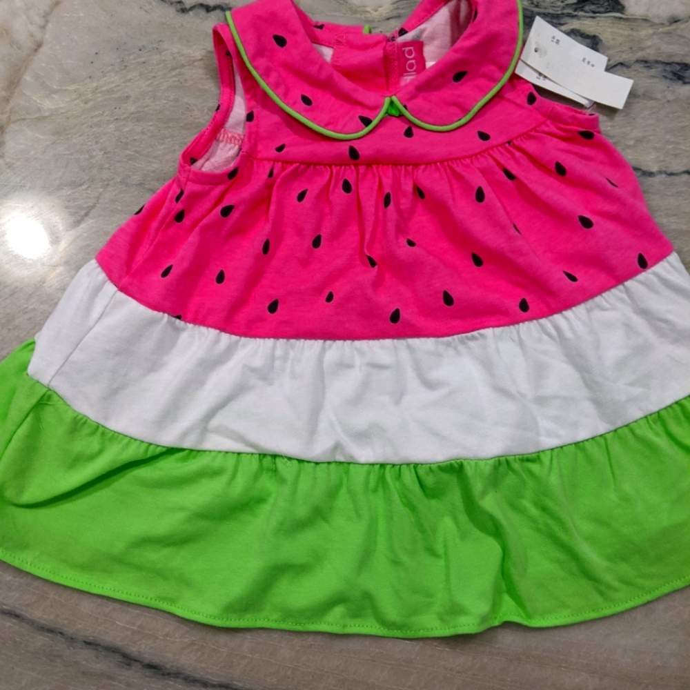 Watermelon dress 12 months